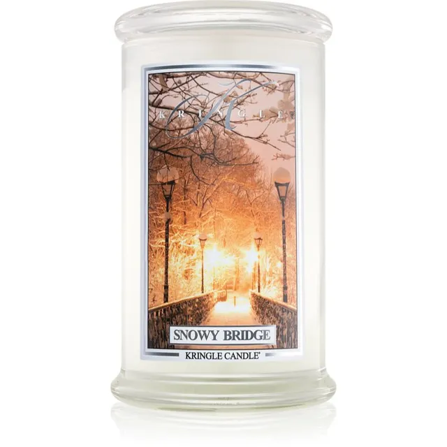 Kringle Candle Snowy Bridge lõhnaküünal 624 g