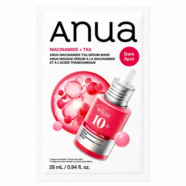 ANUA Niacinamide + TXA Serum Sheet Mask 28ml