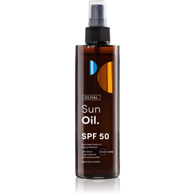 Olival Sun Oilé Päikeseõli toitva toimega SPF 50 200 ml