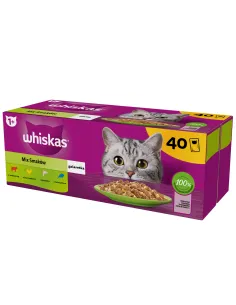 Whiskas Adult kassikonserv tarretises erinevad maitsed (40x85g)