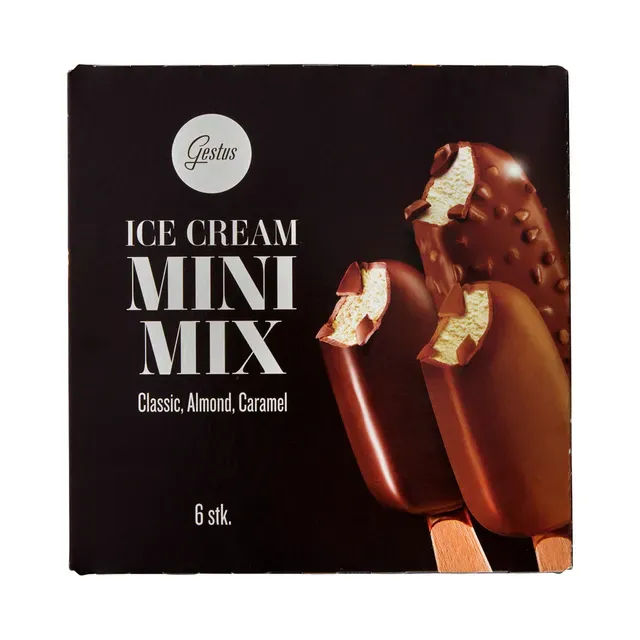 Mini Mix jäätised 6x40g, GESTUS, 240 g