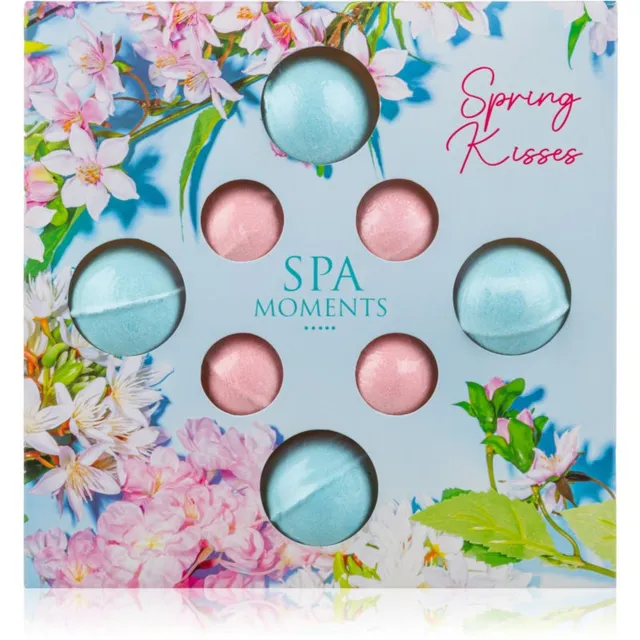 Spa Moments Spring Kisses Kihisevad vannipommid