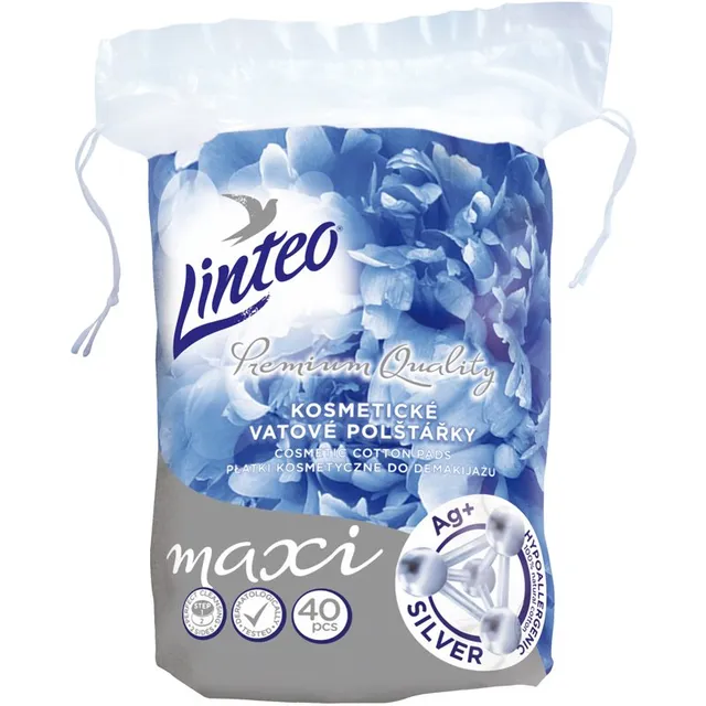 Linteo Premium Maxi Meigieemalduspadjad Silver 40 tk