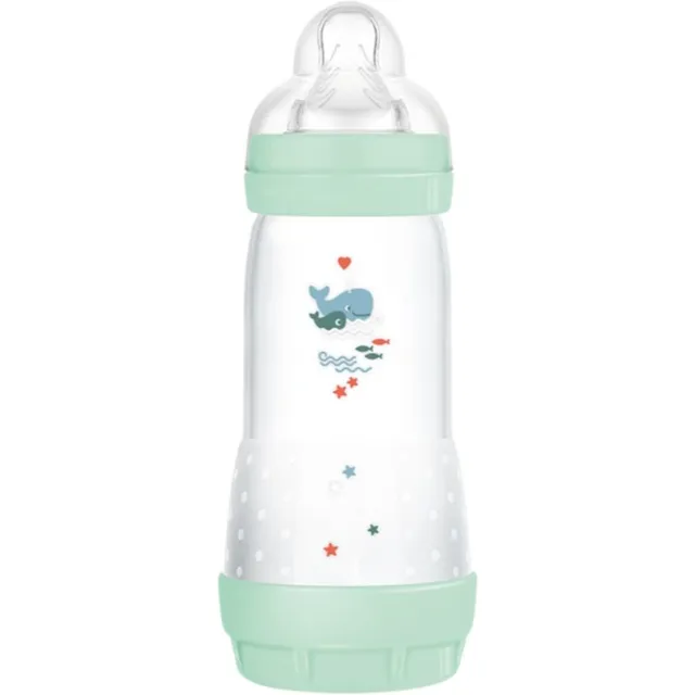 MAM Perfect Star Anti-colic Bottle koolikuid ennetav pudel 4m+ Mint 1 tk