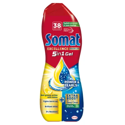 Nõudep.m. geel Somat Anti-Gr. Lem. 38pk 684ml