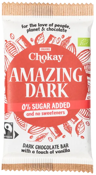 Tume šokolaad AMAZING DARK, ökoloogiline