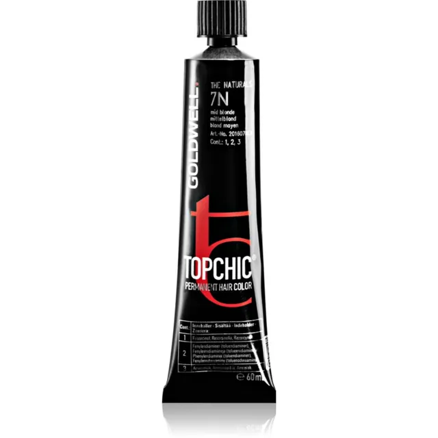 Goldwell Topchic Permanent Hair Color Juuksevärv varjund 7-N 60 ml