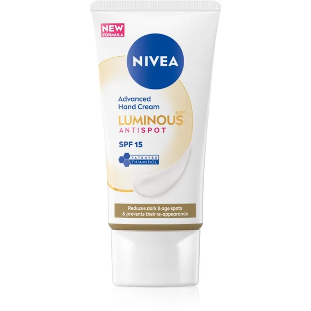 NIVEA Cellular Luminous 630 Kätekreem pigmendilaikude vähendamiseks SPF 15 50 ml