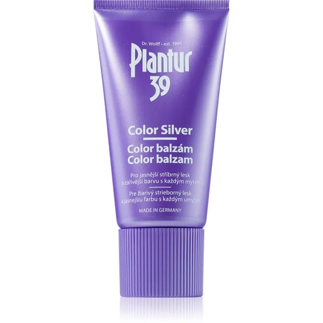 Plantur 39 Color Silver Kofeiinipalsam kollaste toonide neutraliseerimiseks 150 ml
