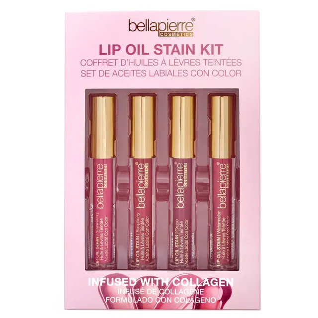 BELLAPIERRE Lip Oil Stain Gift Set