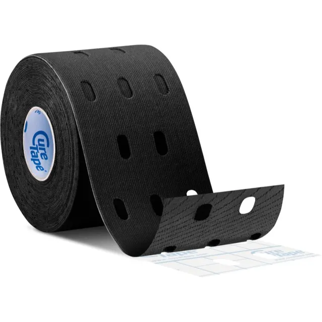 CureTape® Punch fikseeriv sporditeip värv Black 5 m