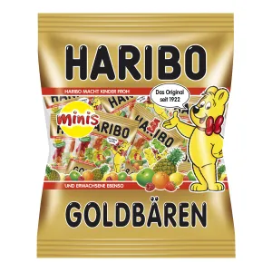 Haribo Mini Kuldkaru Haribo 250g