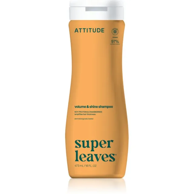 Attitude Super Leaves Volume & Shine Šampoon kohevuse ja sära andmiseks 473 ml