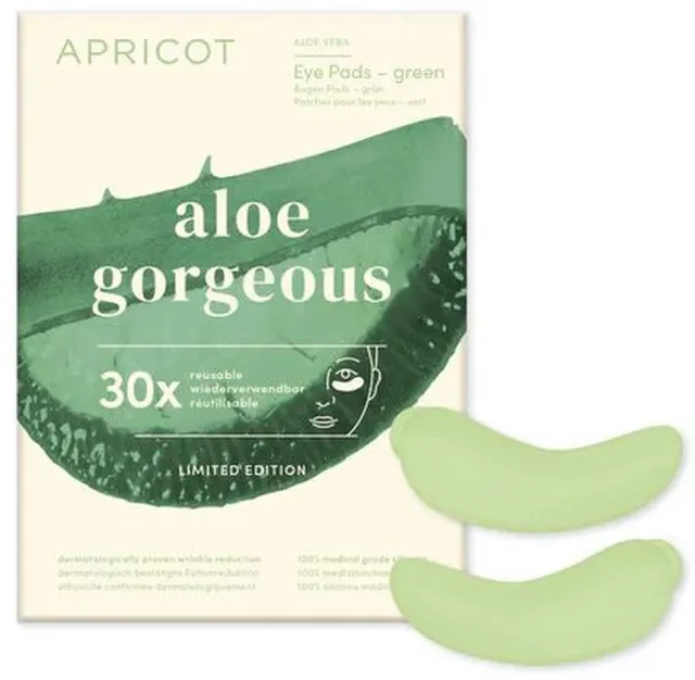 Apricot Aloe Vera Eye Pads Reusable 30x