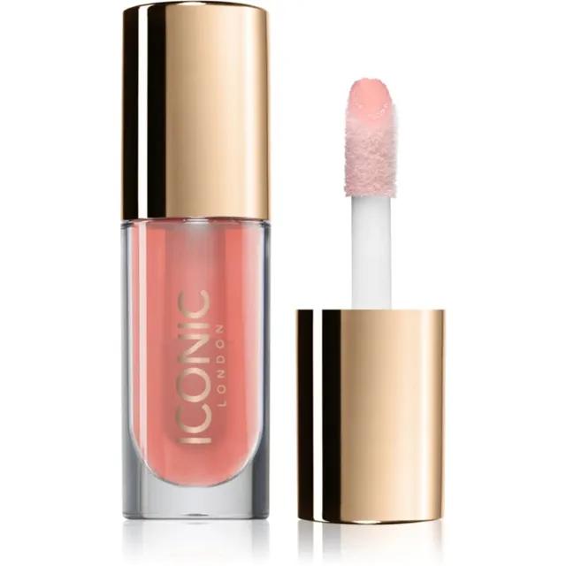 ICONIC London Lustre Lip Oil Niisutav õli huultele varjund She's A Peach 6 ml