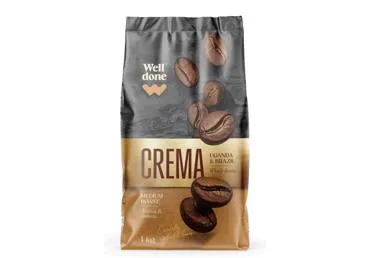 Kohvioad WELL DONE Crema 1kg