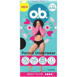 Menstruatsioonipesu  XL/XXL, O.B., 1 tk
