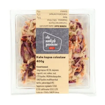 Kahe kapsa coleslaw 400g