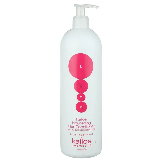 Kallos KJMN Professional Nourishing Hair Conditioner Palsam kuivadeleja kahjustatud juustele 1000 ml