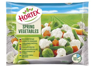 Külm.köögiviljasegu Kevad HORTEX, 400g