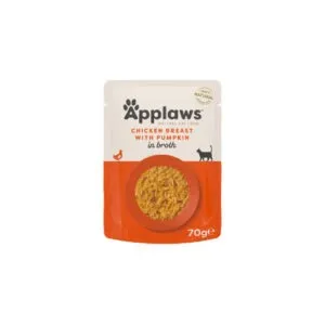 Applaws einekotike kana ja kõrvits kassitoit 12x70g