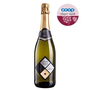 Conte Fosco Cuvee Brut vahuvein 0.75L