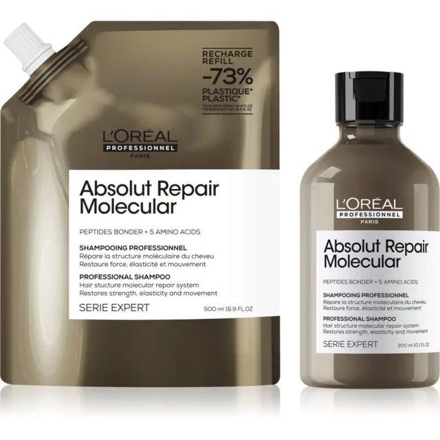 L’Oréal Professionnel Serie Expert Absolut Repair Molecular Säästupakk kahjustatud juustele