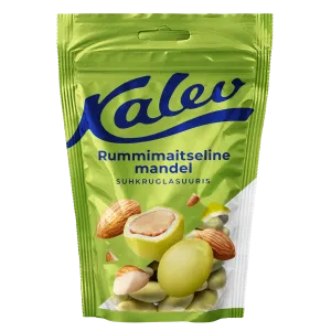 Kalev drazee Mandel suhkrugl.140g rummi