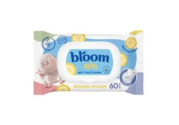 Niisk.tualettpaber BLOOM Kids Banana60tk
