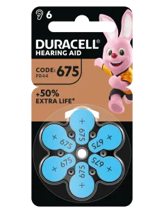 Duracell kuuldeaparaadile 675 6 tk