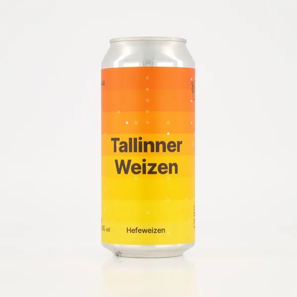 Tallinner Weizen nisu õlu alk.4.4% vol 440ml Eesti