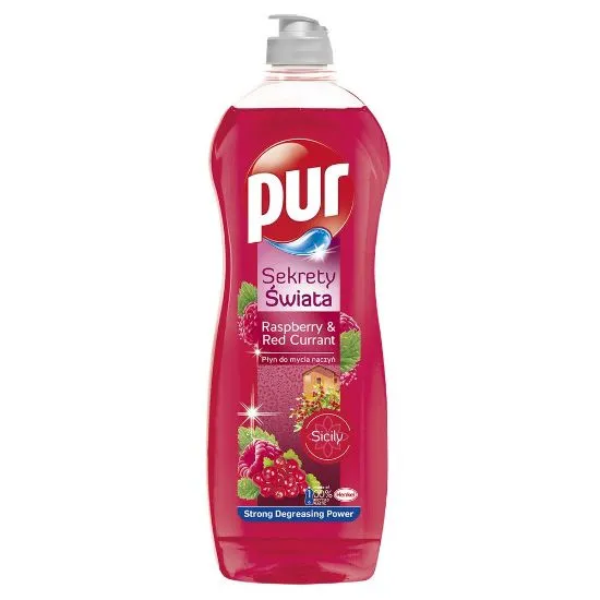 Pur nõudepesuvahend Power Raspberry and Red Currant 750ml