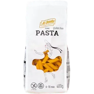 Al dente penne pasta 400g gluteenivaba