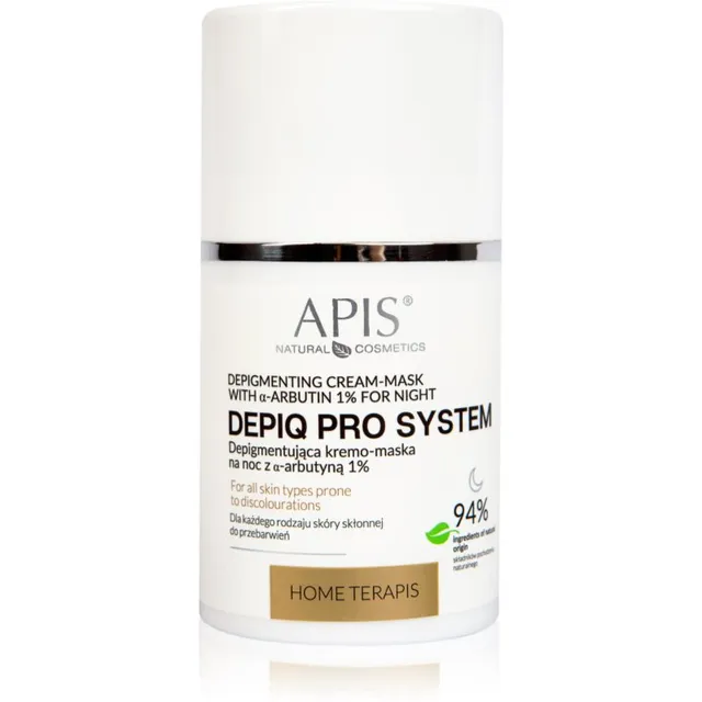 Apis Natural Cosmetics Home TerApis Taastav ööhooldusmask hüperpigmentatsiooniga nahale 50 ml