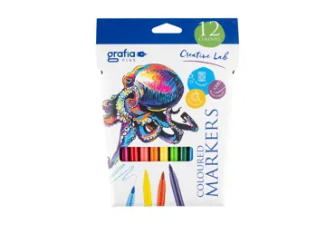Viltpliiatsid GRAFIA PLUS Color Joy 12v