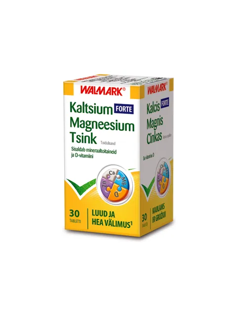WALMARK KALTSIUM-MAGNEESIUM-TSINK FORTE TBL N30