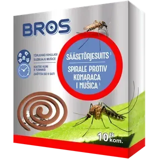 Sääsetõrjespiraal Bros 10tk
