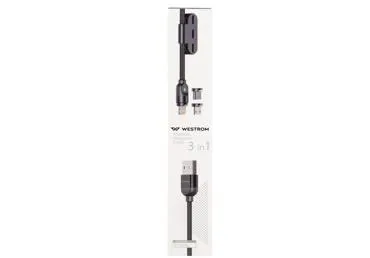 Kaabel WESTROM 3in1 magnetiga