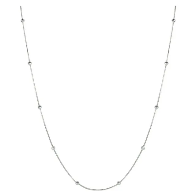 DONDELLA Belissa Silver Necklace 42+5cm