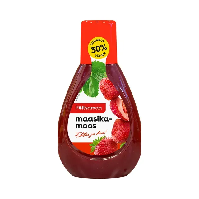 Maasikamoos (pudelis), PÕLTSAMAA, 390 g