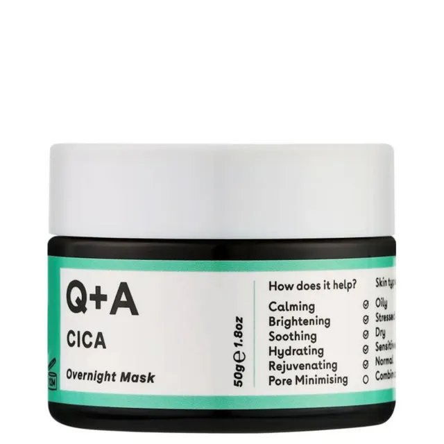 Q+A Cica Calming Overnight Mask 50g