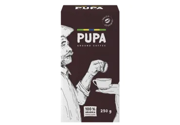 Jahvatatud kohv PUPA Classic 250g 