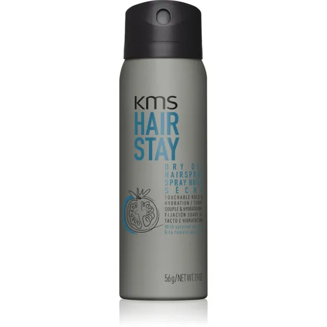 KMS Hair Stay Dry Oil Hairspray Pihustatav kuivõli kergelt fikseeriv 75 ml
