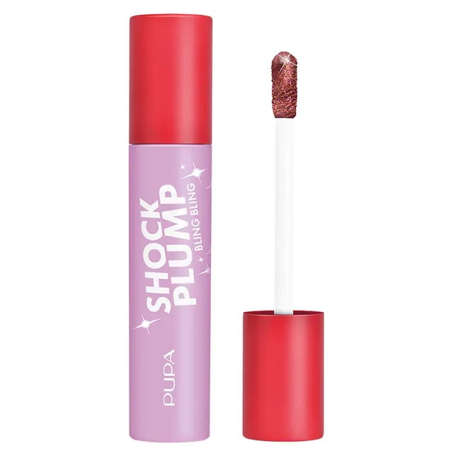 PUPA Shock Plump Bling Bling Lip Gloss No.014 24-Carat Choco 5ml
