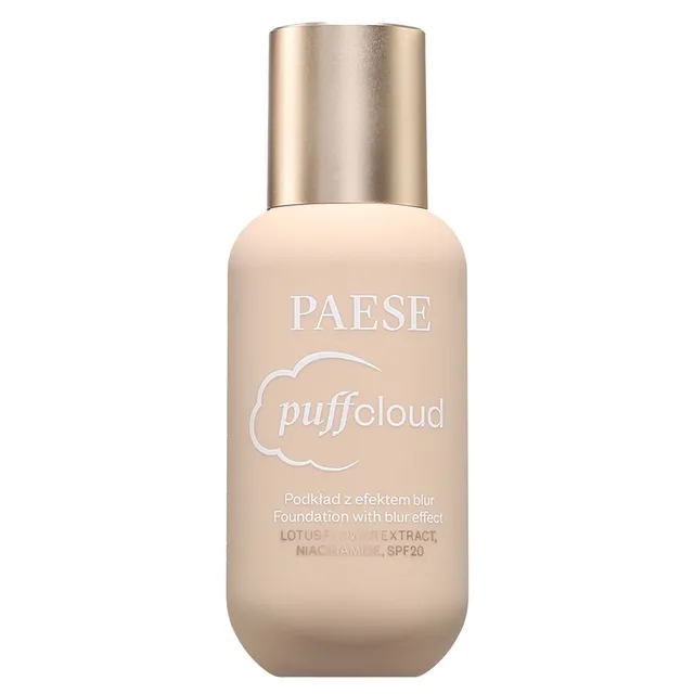 PAESE Puff Cloud Foundation With Blur Effect SPF20 No.00N Neutral Beige 37ml