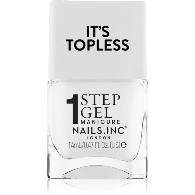 Nails Inc. It’s Topless Geelküünelakk pikaajalise mõjuga varjund Reese 14 ml