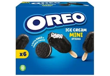 Jäätis OREO mini multipakk, 6x36.5g