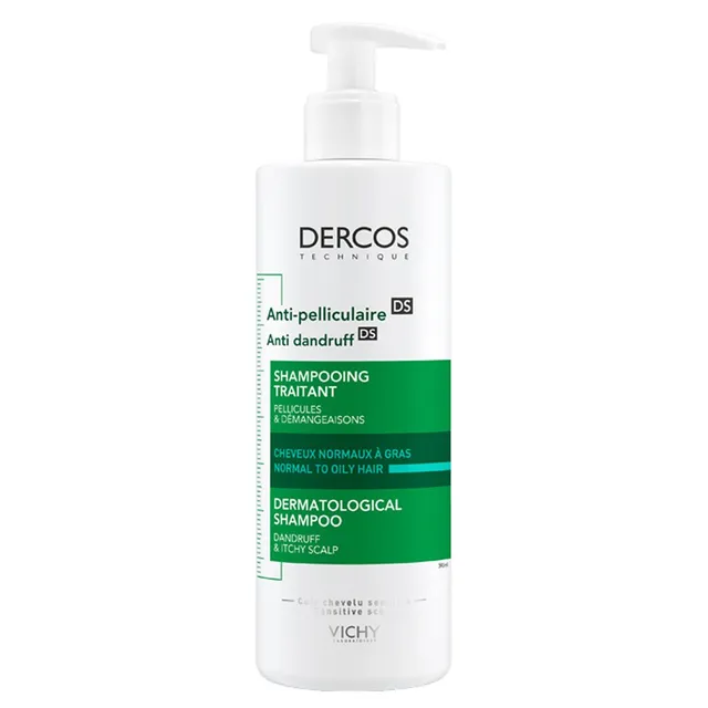 Vichy Dercos Anti-Dandruff Shampoo For Normal and Oily Scalp 390ml