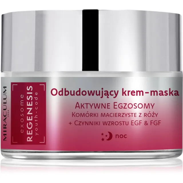 Miraculum Exosome Regenesis Taastav ööhooldusmask naha uuendamiseks 50 ml