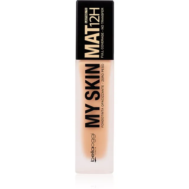bellaoggi My Skin Mat 12H Kauapüsiv matistav jumestuskreem varjund Warm Beige 30 ml